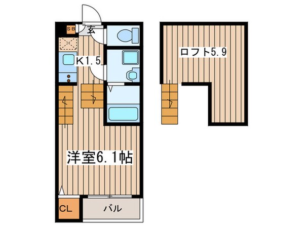 アーバンコート堀田の物件間取画像